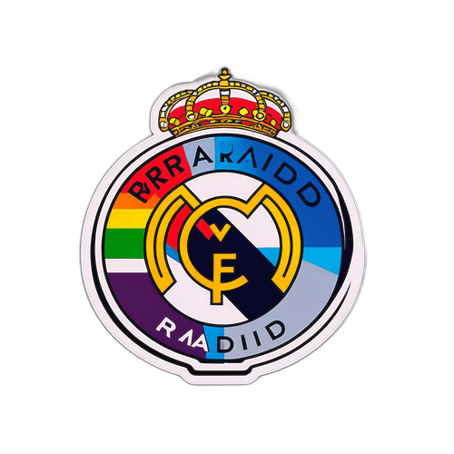 Disenyong Pagsasama ng Real Madrid Logo