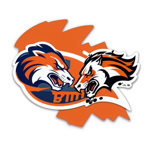 Broncos vs. Bengals Dynamic Matchup Sticker