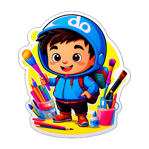 Personaggio Cartoon di Dario Aita