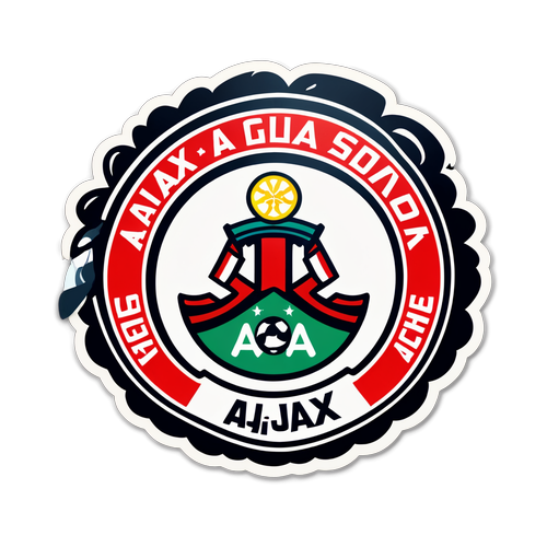 Sticker dedicat meciului Ajax