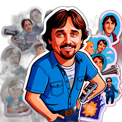 Isang kakaibang sticker ni Richard Linklater