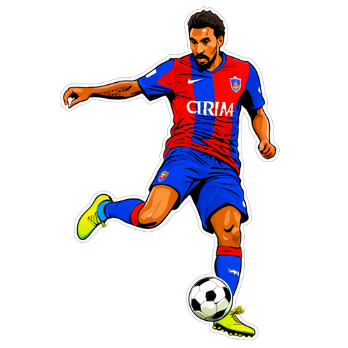 Stiker Pemain Gil Vicente yang Beraksi