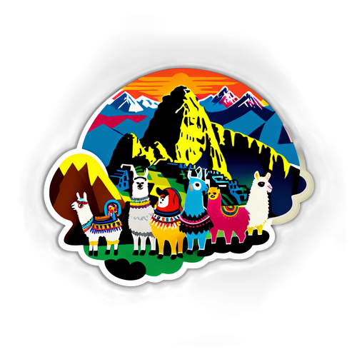 Masayang Sticker ng Peru