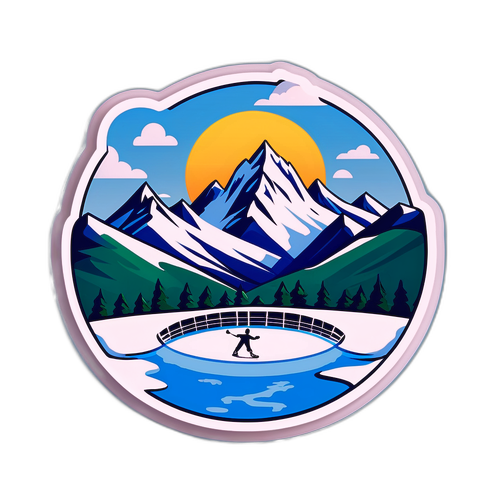 Scenic Weergave van de Ain Regio