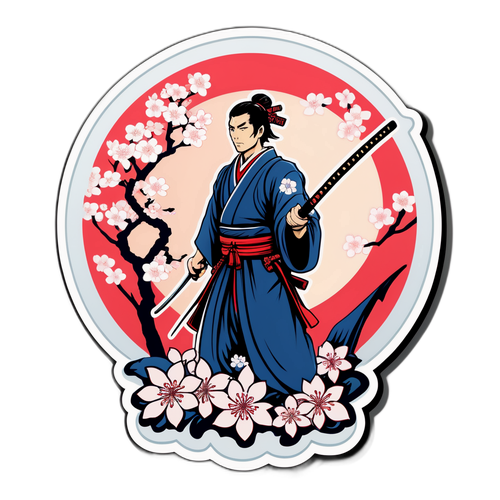 傳統日本文化貼紙