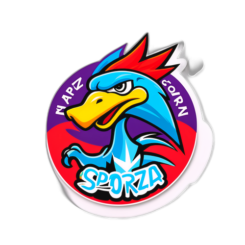 Sportieve Sporza Sticker