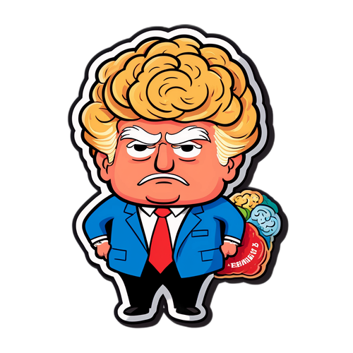 Trump med stort hjärna