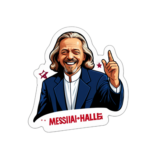 Messiah Hallbergs Meme-Inspirerade Klistermärke