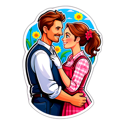 Romantisk Øjeblik med Sandra og Kasper