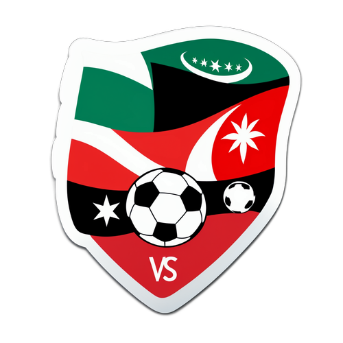 Stiker Tematik Sepak Bola: Arab Saudi vs. Trinidad dan Tobago