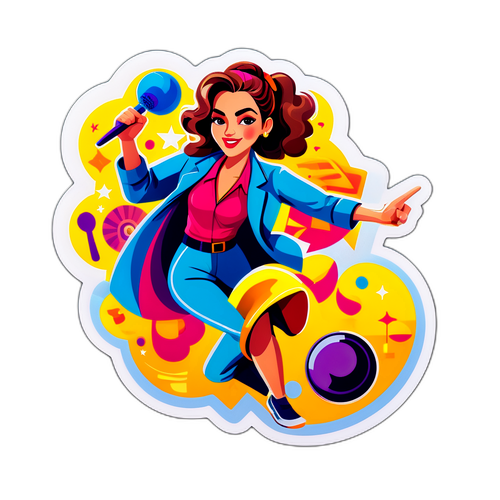 Estilo gráfico de Noelia Marzol en acción