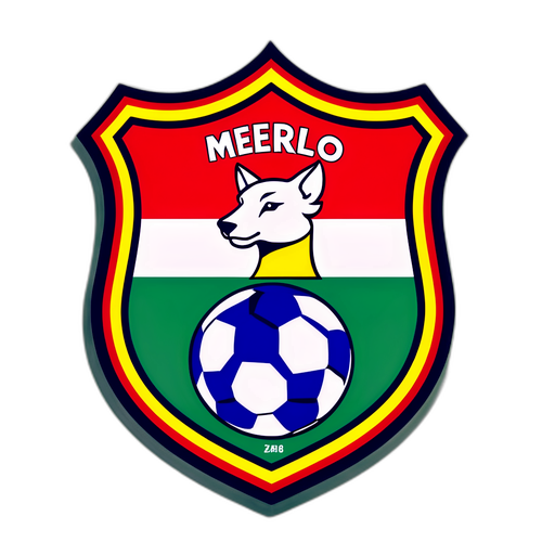 Emblema Retro do Deportivo Merlo