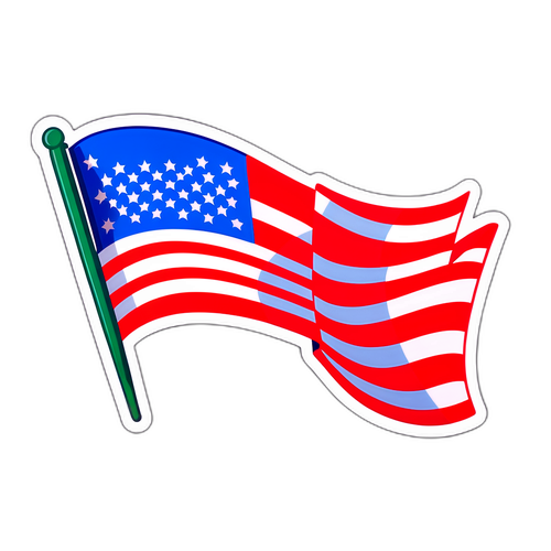 Illustration d'un drapeau festif pour célébrer la rivalité sportive