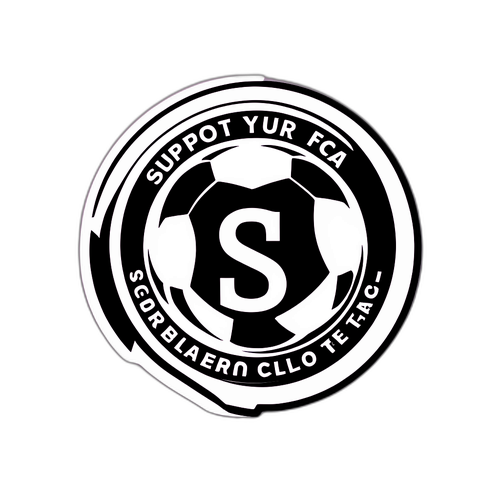 Stickers z logo Santos FC