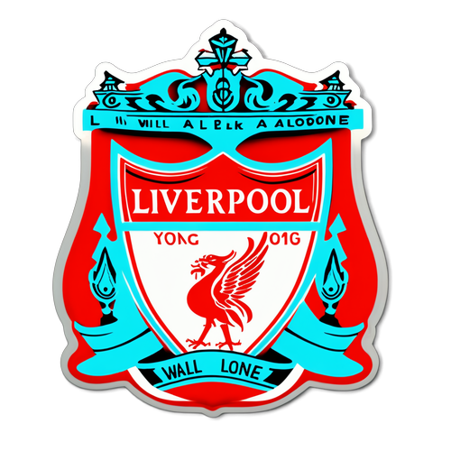 Affichez Votre Fierté ! Le Sticker Minimaliste Liverpool Qui Fait Fureur !