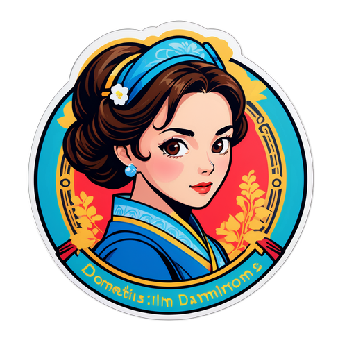 现代经典家居剧主题贴纸