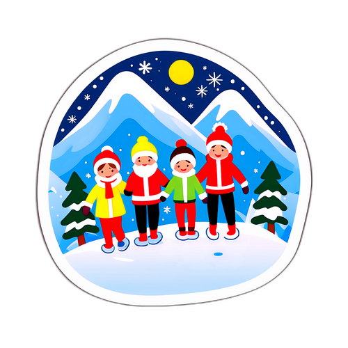 冬季节日的快乐