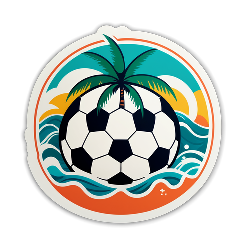 Sticker ya Ufukoni ya Mchezaji