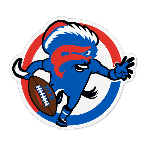 Bills Game Spirit Sticker