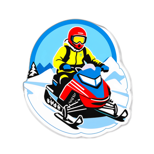 Arttu Heikkinen moottorikelkalla