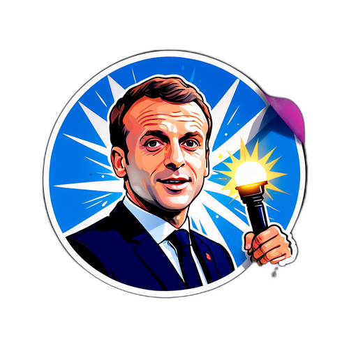 Emmanuel Macron i Spotlyset