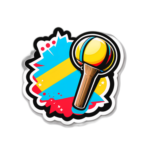 Αυτοκόλλητο με σφυρί και τοπικά αθλήματα