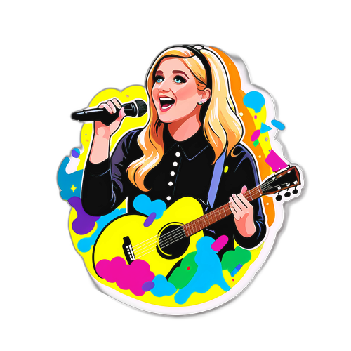 Autocollant Meghan Trainor en concert