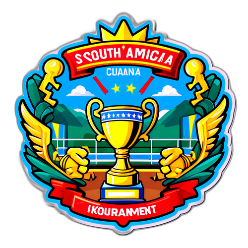 Ilustración de un torneo de knockout sudamericano