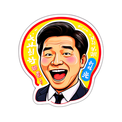 정성호 코미디 캐릭터 스티커