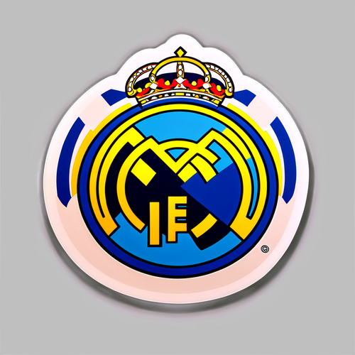 Real Madrid vs Getafe Sticker