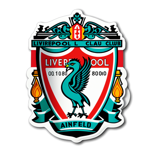 Liverpool Tarihi Kulüp Arması Sticker