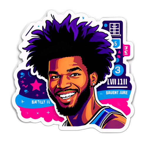 Vibrant na Representasyon ni Marvin Bagley III sa Court