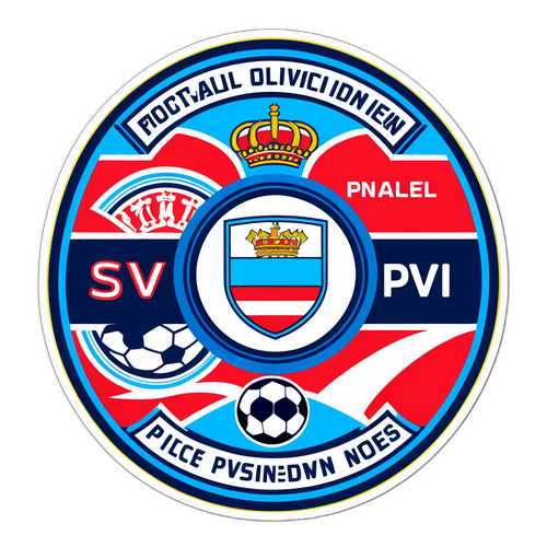 Fußballaufkleber PSV Eindhoven und Neapel