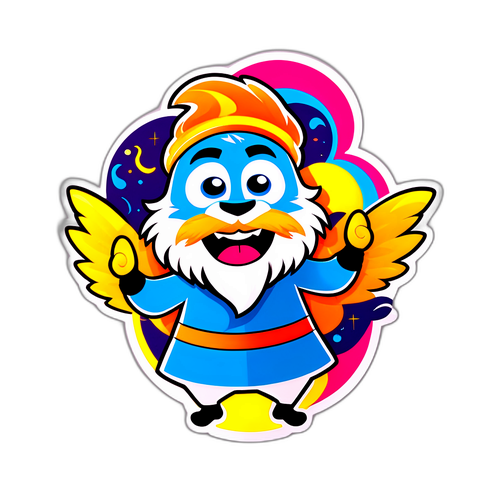 מדבקת המוקדש למש Mascot של בני יהודה