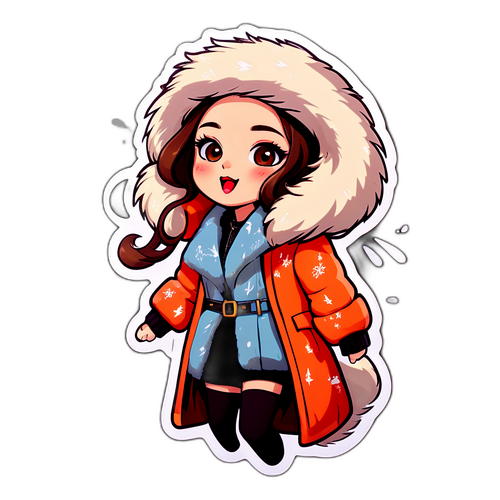 Модное зимнее пальто