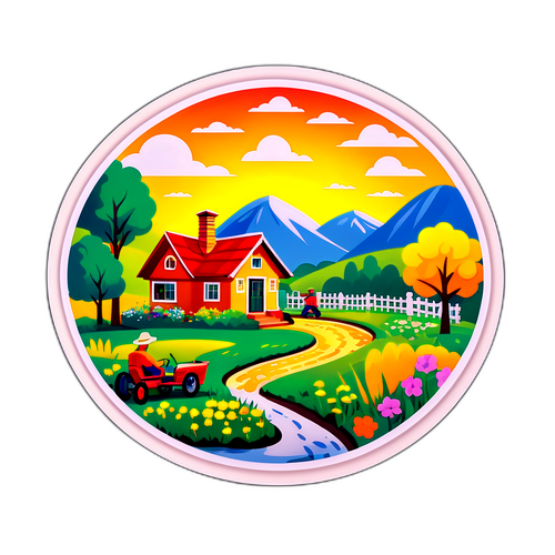 乡村生活的快乐