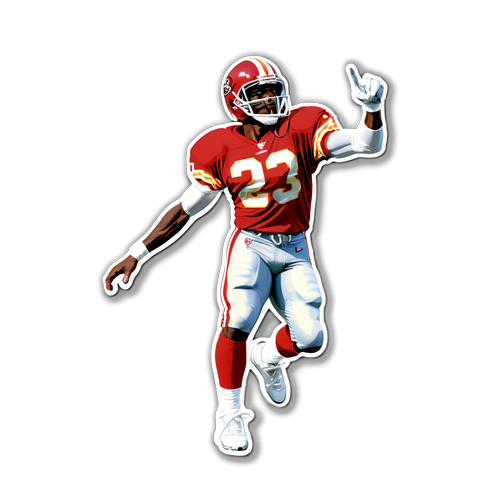 Unleash Your Inner Champion with Deion Sanders: The 'Prime Time' Sticker You've Been Waiting For!