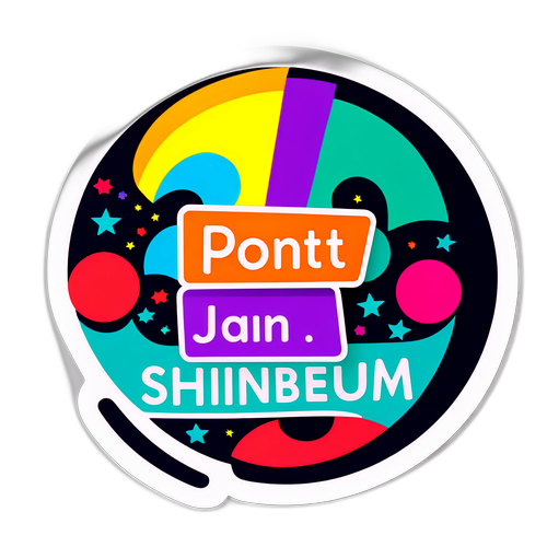 Minimalista Sheinbaum szöveg matrica