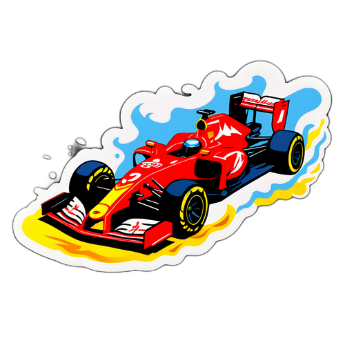 Formule 1 Auto op Circuit