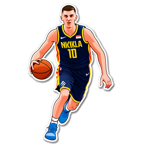 Hauska Nikola Jokic Koripallotarra