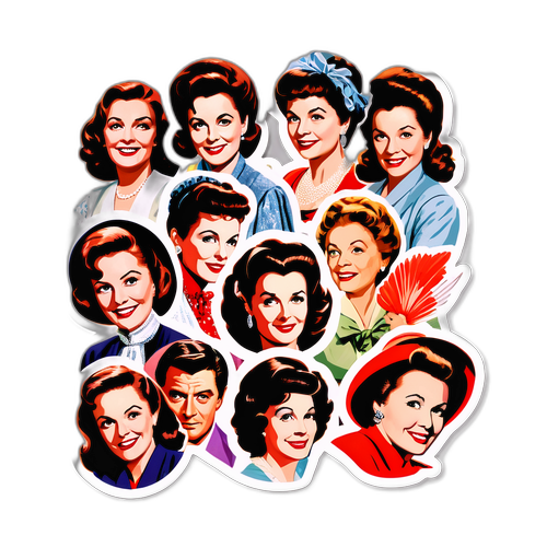 Eine Collage von Doreen Dietels berühmtesten Rollen