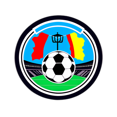 Sticker met Iconische Symbolen van de Belgische Pro League