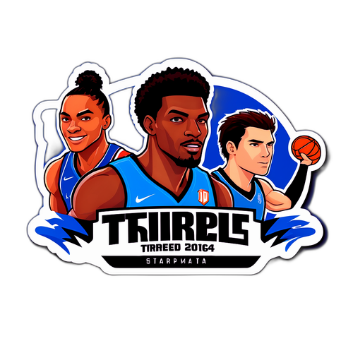 Sticker Atlet 'Triple Threat'