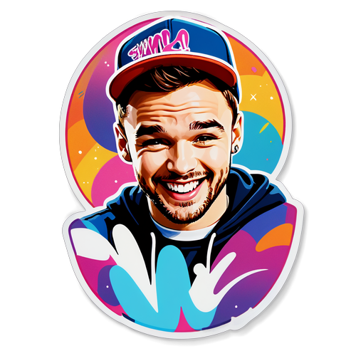 Liam Payne Radiante: O Sticker Que Vai Fazer Você Sorrir Instantaneamente!