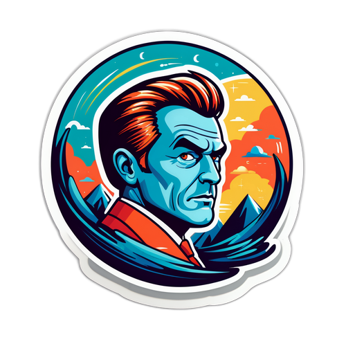 Nálepka s dynamickou ilustrací