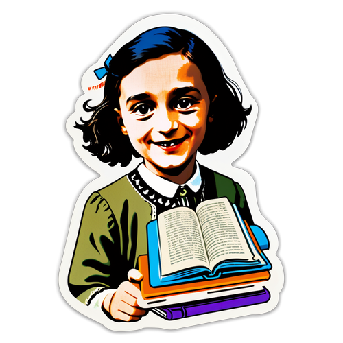 Kennis en Herinnering: Anne Frank Sticker