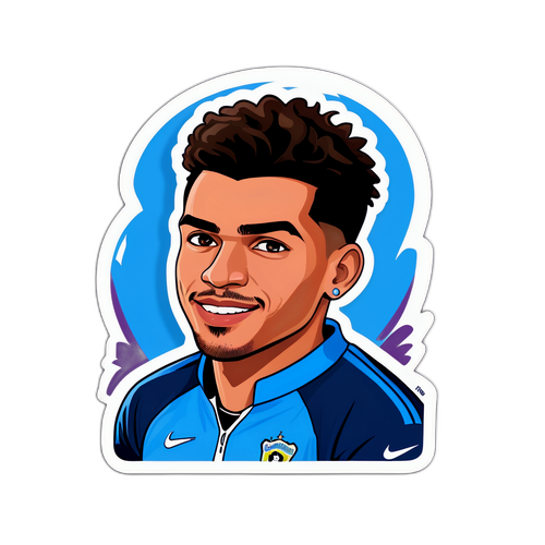 브라힘 디아즈의 개인적 성장 스티커