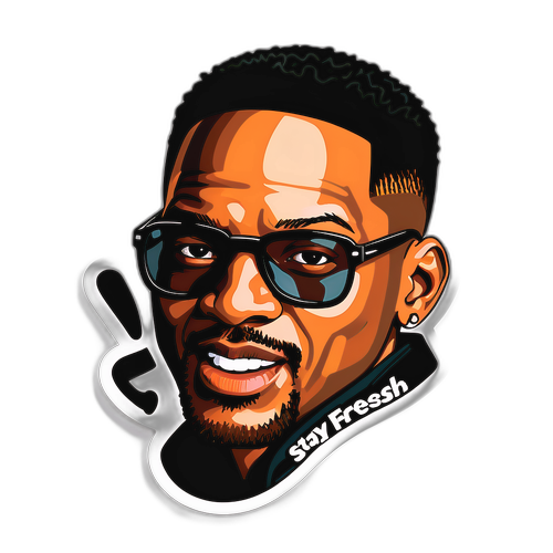 Silhouette alla moda di Will Smith