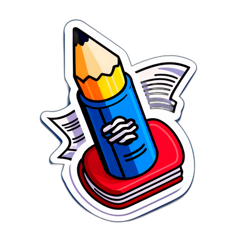 Eğitimde Liderlik Sticker'ı