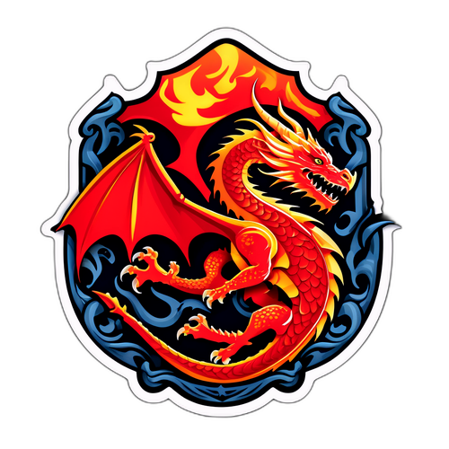 Fesselndes Design für 'House of the Dragon'